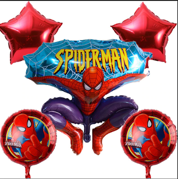 Spider-man Balloon Bouquet