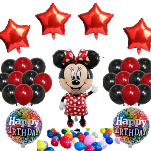 Minney Mouse Birthday Balloons
