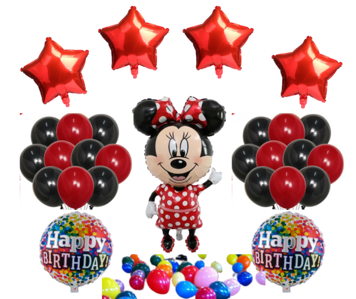 Minney Mouse Birthday Balloons