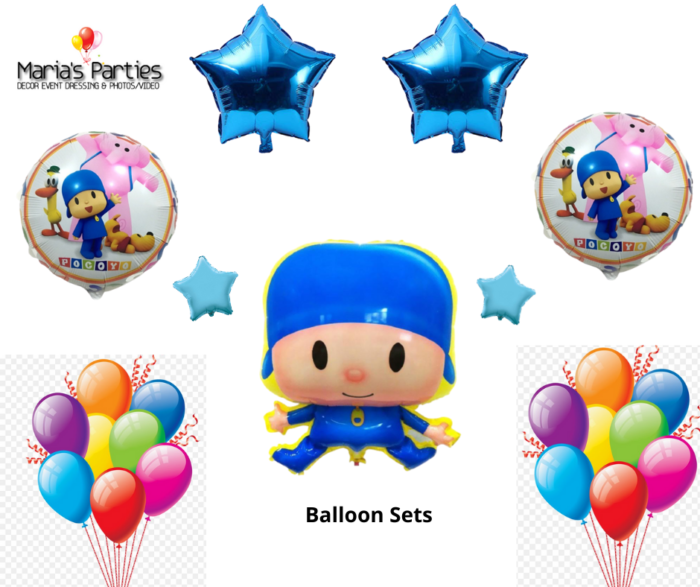 Pocoyo Ballon Set