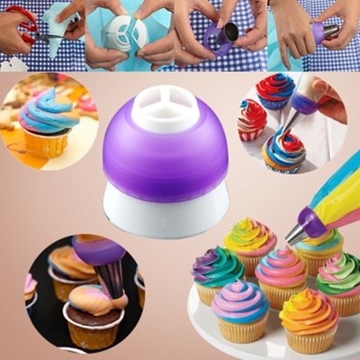 3 Colours Icing Piping Nozzles