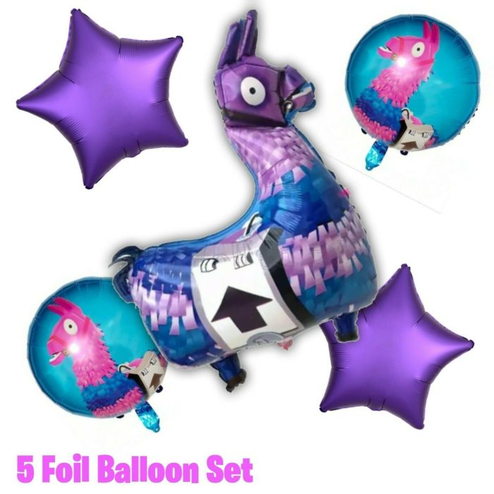 Gamer Llama Balloon Decoration