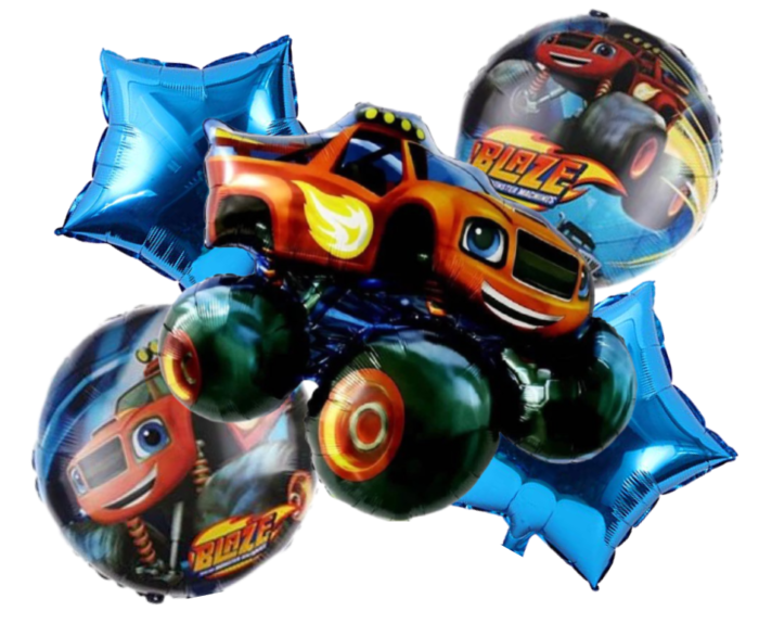Blaze Monster Machine Foil Balloon