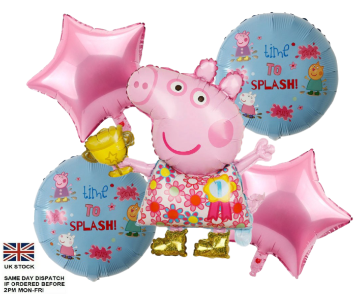 Peppa Pig Foil Balloon Set