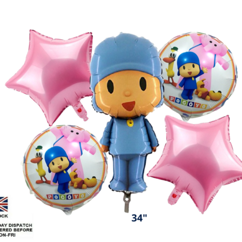 Pocoyo Foil Balloons