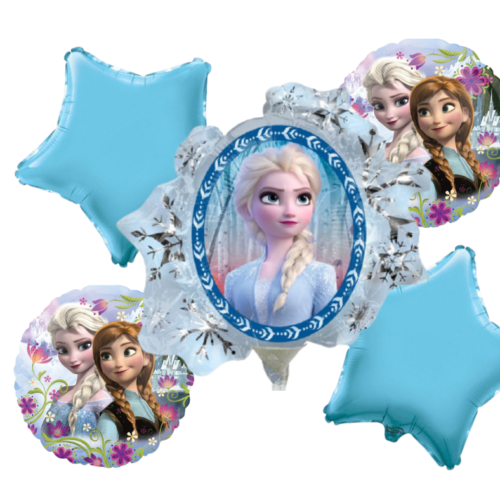 Frozen II Birthday Balloons Elsa Anna