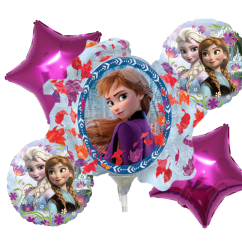 Frozen II Birthday Balloons Elsa Anna Party Balloons Decorations
