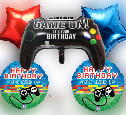 Level up controller balloons