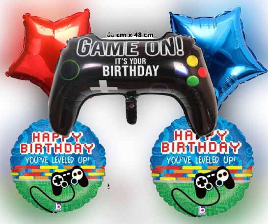 Level up controller balloons