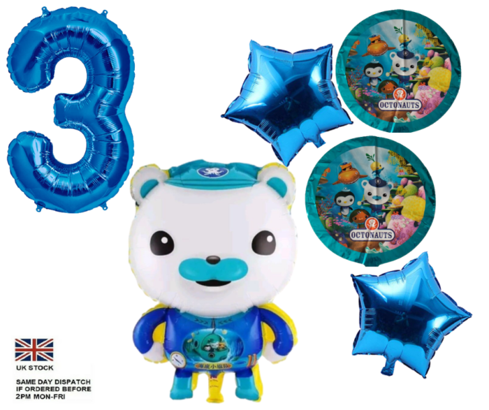 Octonauts foil balloons