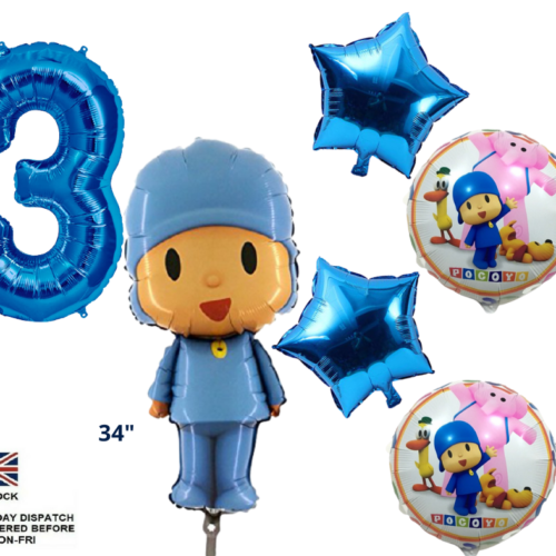 Large Pocoyo Balloon Set