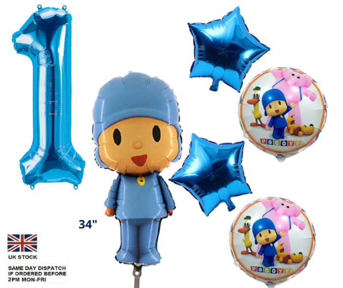 Large Pocoyo Balloon Set