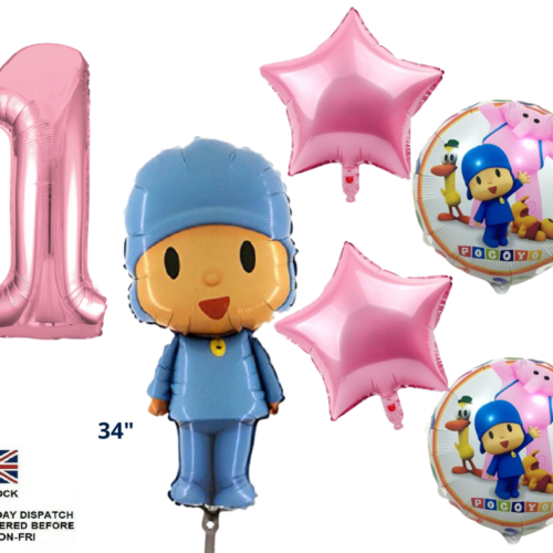 Large Pocoyo Balloon Set