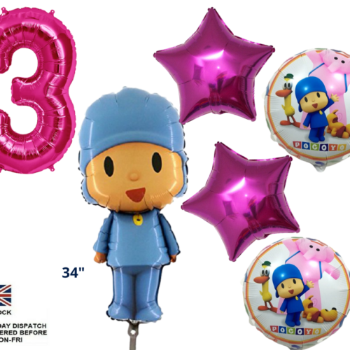 Large Pocoyo Balloon Set