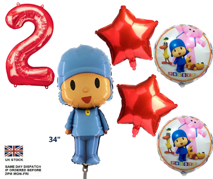 Pocoyo balloon set
