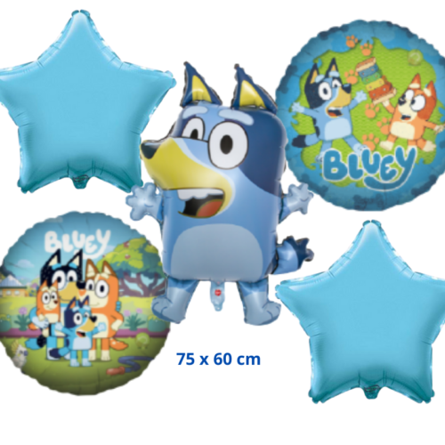 Bluey Bingo Themed Foil Balloon