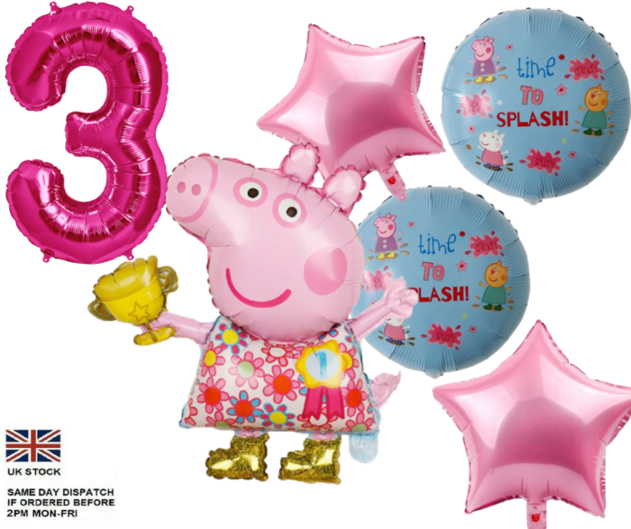 Peppa Pig Foil Balloon Set