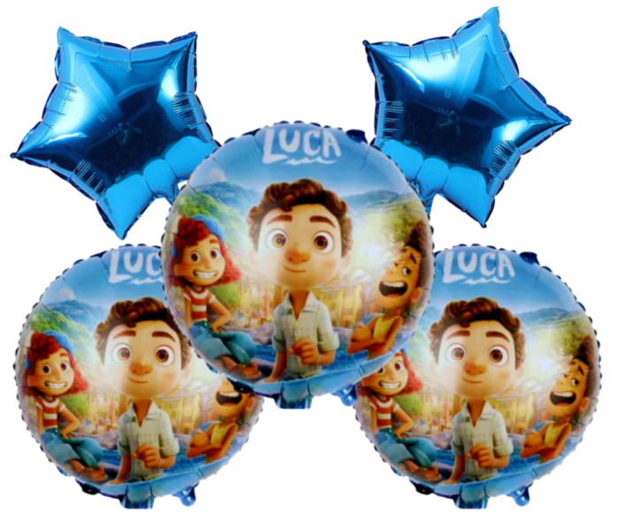 Luca Themes Foil Balloon