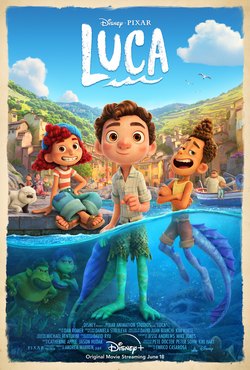Disney Pixar Luca