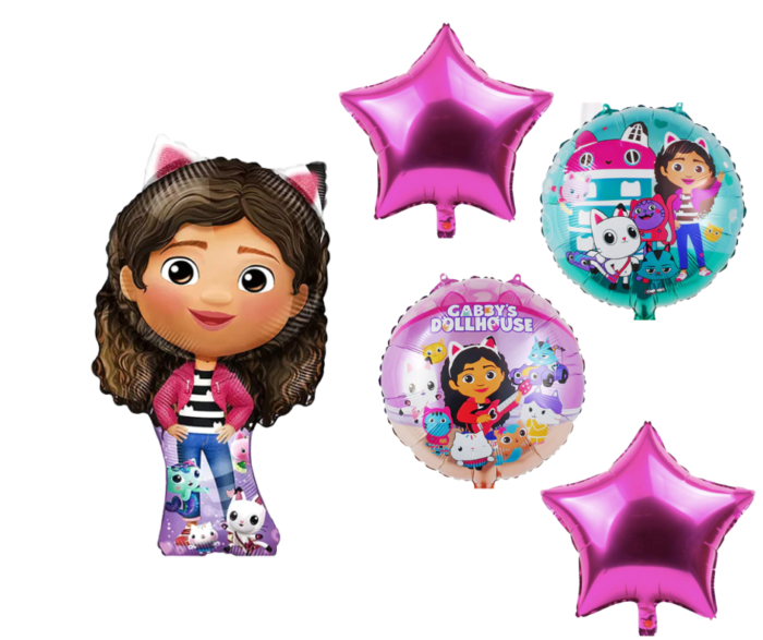 Gabby Dollhouse Balloons Set