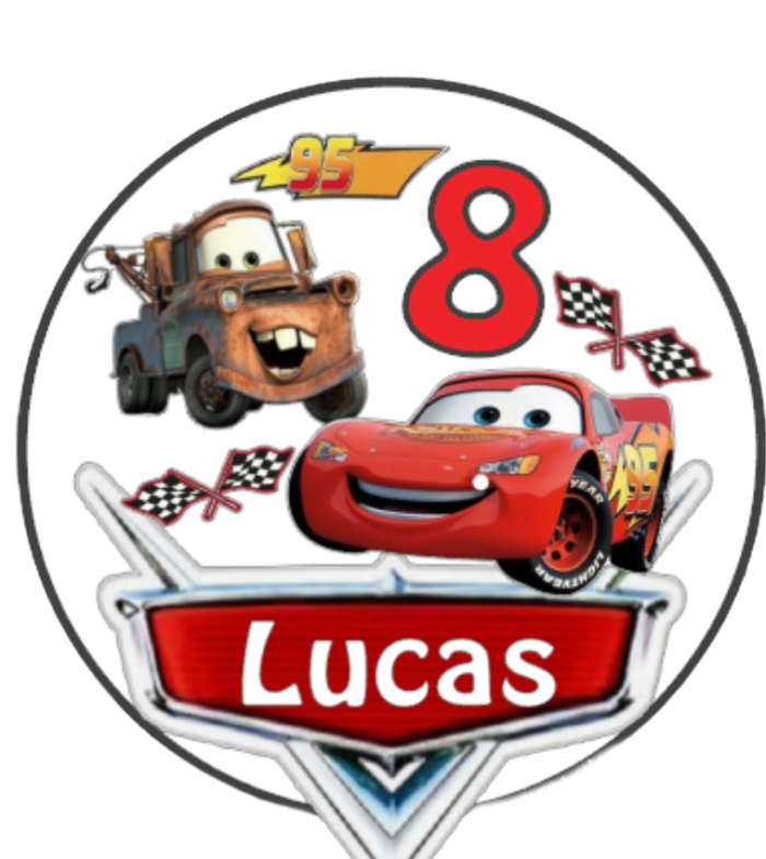 Cars Cake Topper