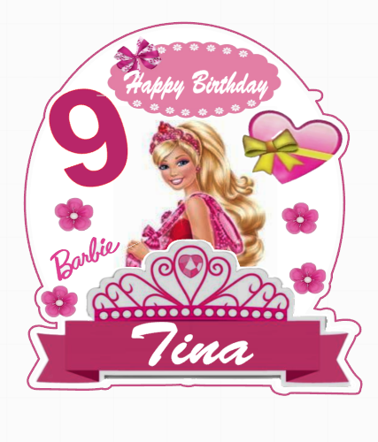 Barbie Cake Toppers