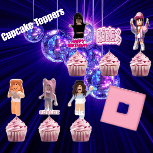 roblox girls cupcake toppers (1)