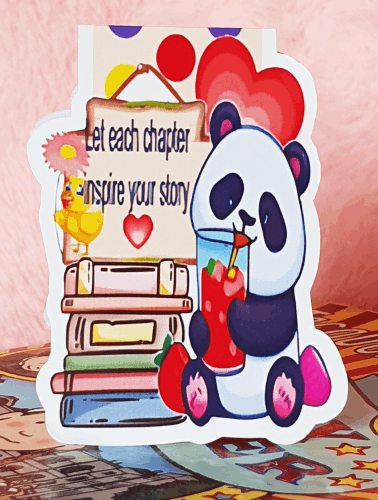 Cute Panda Magnetic Bookmark