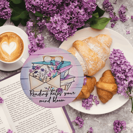 reading help wood coaster